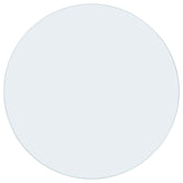 54-inch 10mm Round Clear Tempered Glass Top